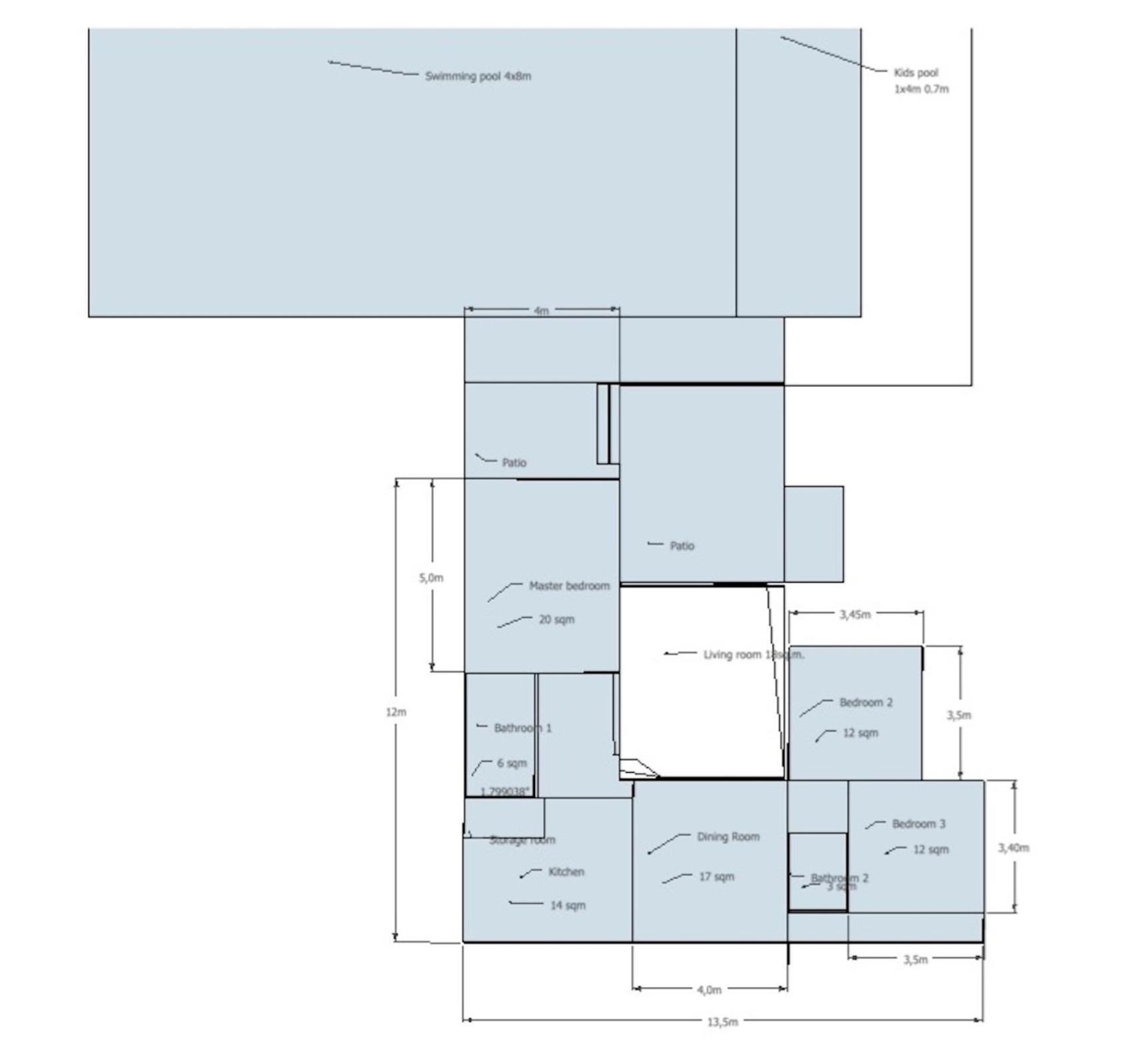 Rock Garden E28 Pool Villa ماي بيم الغرفة الصورة